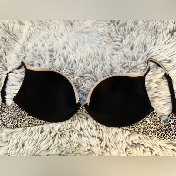 Victoria’s Secret Push Up Bra 36D Cheetah - Picture 6 of 8